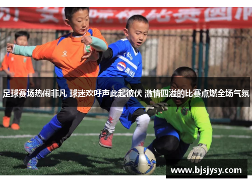 足球赛场热闹非凡 球迷欢呼声此起彼伏 激情四溢的比赛点燃全场气氛